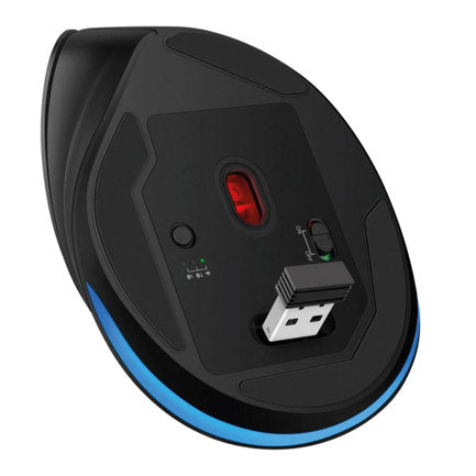 STEREN - MOUSE STEREN BT + RF ERGONOMICO BAT REC MULTIEQUIPO (MULTIDISPOSITIVO PUEDES MANEJAR 2 DISPOSITIVOS A LA VEZ )
