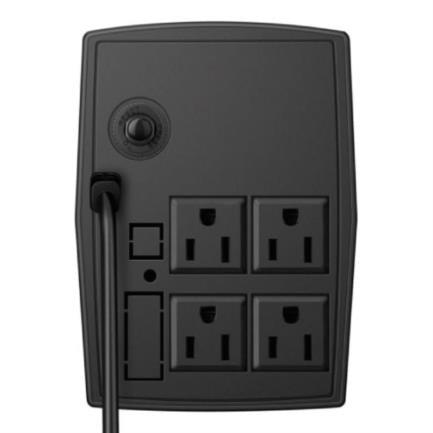 STEREN - UPS Steren NB-605 600VA/300W Respaldo Hasta 30 Minutos 4 Contactos Color Negro
