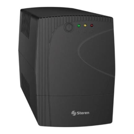 STEREN - UPS Steren NB-605 600VA/300W Respaldo Hasta 30 Minutos 4 Contactos Color Negro