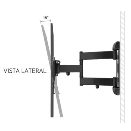 STEREN - Soporte Steren para Pantallas hasta 70" Brazo Articulado