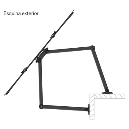 STEREN - Soporte para Pantallas Steren 40-80 IN con Brazo AR
