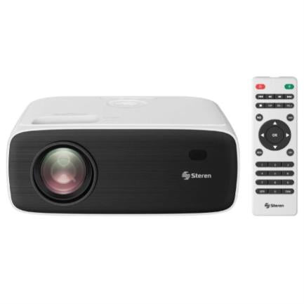 STEREN - Proyector Steren Multimedia 60" 150" Full HD 250 Lúmenes Blanco
