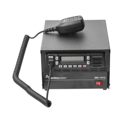 EPCOM INDUSTRIAL - Gabinete para Radios NX-1700, NX-1800, NX-3720, NX-3820, Compatible con Fuente SEC1212 (Fuente y Radio NO incluidos)