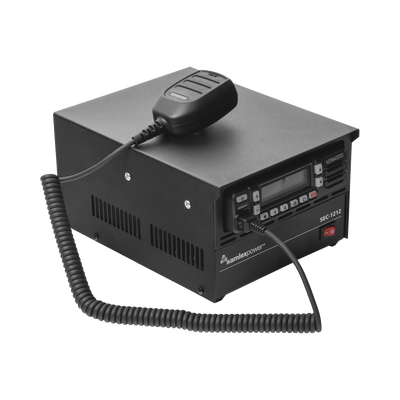 EPCOM INDUSTRIAL - Gabinete para Radios NX-1700, NX-1800, NX-3720, NX-3820, Compatible con Fuente SEC1212 (Fuente y Radio NO incluidos)