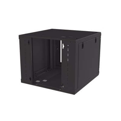 LINKEDPRO - Gabinete de Pared 9U de 635 mm de Profundidad, Rack de 19 in en Acero Reforzado: Compacto y Resistente para Soluciones Profesionales