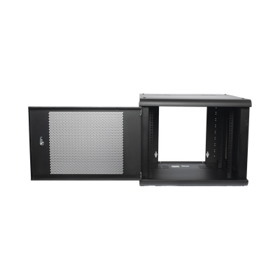 LINKEDPRO - Gabinete de Pared con Puerta Perforada, 635mm de Profundidad, 9U Rack de 19 in, Acero Reforzado