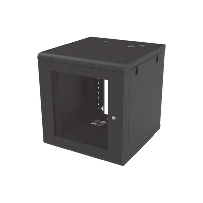 LINKEDPRO - Gabinete de Pared 12U de 635 mm de Profundidad, Rack de 19 in en Acero Reforzado: Compacto y Resistente para Soluciones Profesionales