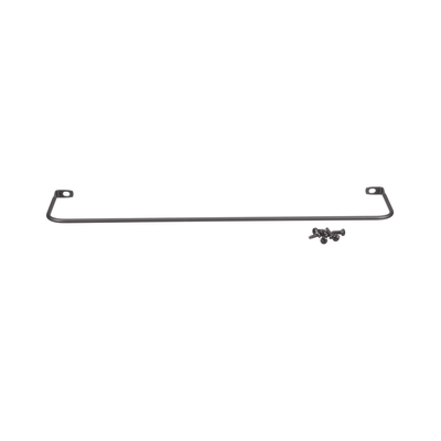 PANDUIT - Barra para Aliviar Tensión o Peso Atrás de Patch Panel, Extendida de 5 Pulgadas, Color Negro