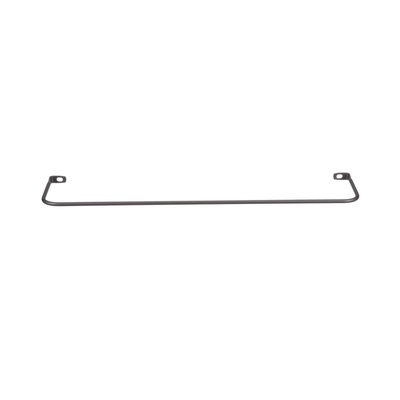 PANDUIT - Barra para Aliviar Tensión o Peso Atrás de Patch Panel, Extendida de 5 Pulgadas, Color Negro