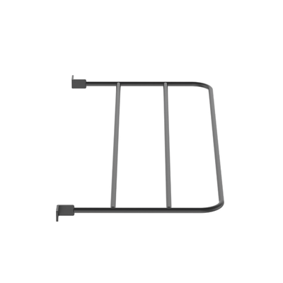 PANDUIT - Barra para Aliviar Tensión o Peso Atrás de Patch Panel, Extendida de 7 Pulgadas, Color Negro