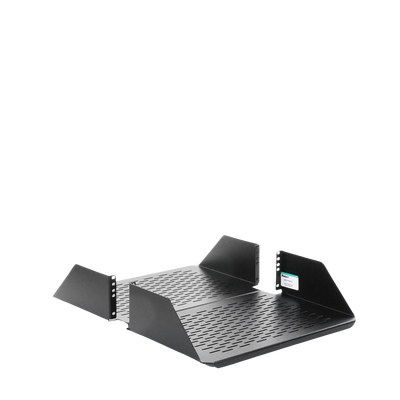 PANDUIT - Charola Para Soportar Equipos en Rack de 19in, Ventilada, Frontal y Posterior, Capacidad de 136 Kg, 3UR