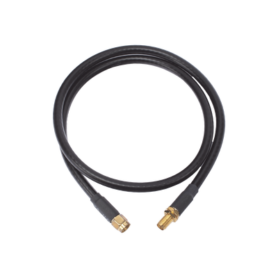 EPCOM INDUSTRIAL - Cable LMR-240 de 60 cm con Conectores SMA Macho Inverso y SMA Hembra Inverso.