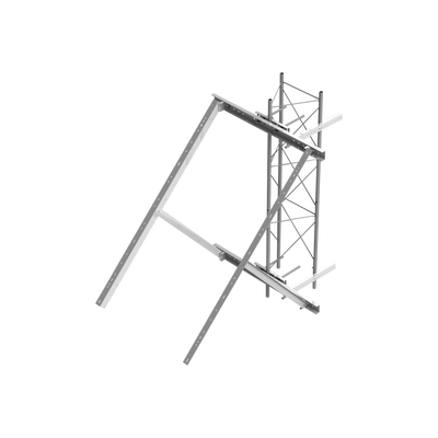 EPCOM INDUSTRIAL - Montaje para Panel Solar de Poste o Torre Galvanizado Electrolítico (Ver Compatibilidad).