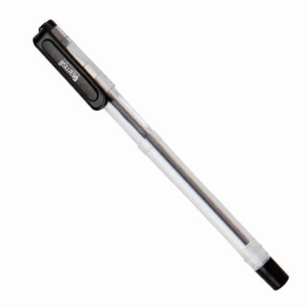 SAMSILL - Bolígrafo Samsill Escolar Tipo Gel Punto Fino 0.7 mm Color Negro C/12
