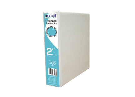 SAMSILL - Carpeta Vinil Samsill "O" Blanca 2" P/400 Hjs C/12