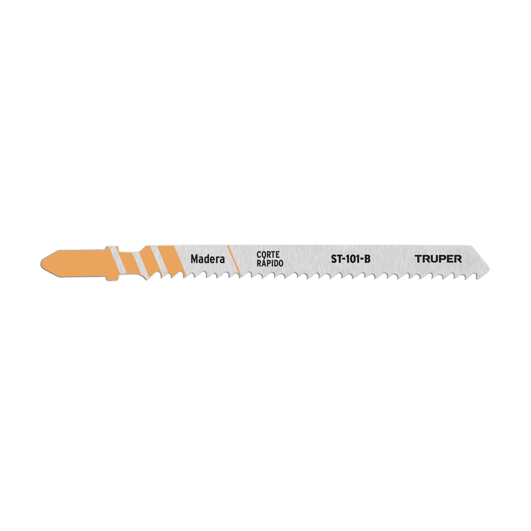 Blister con 5 seguetas 10 DPP zanco 'T' corte recto madera