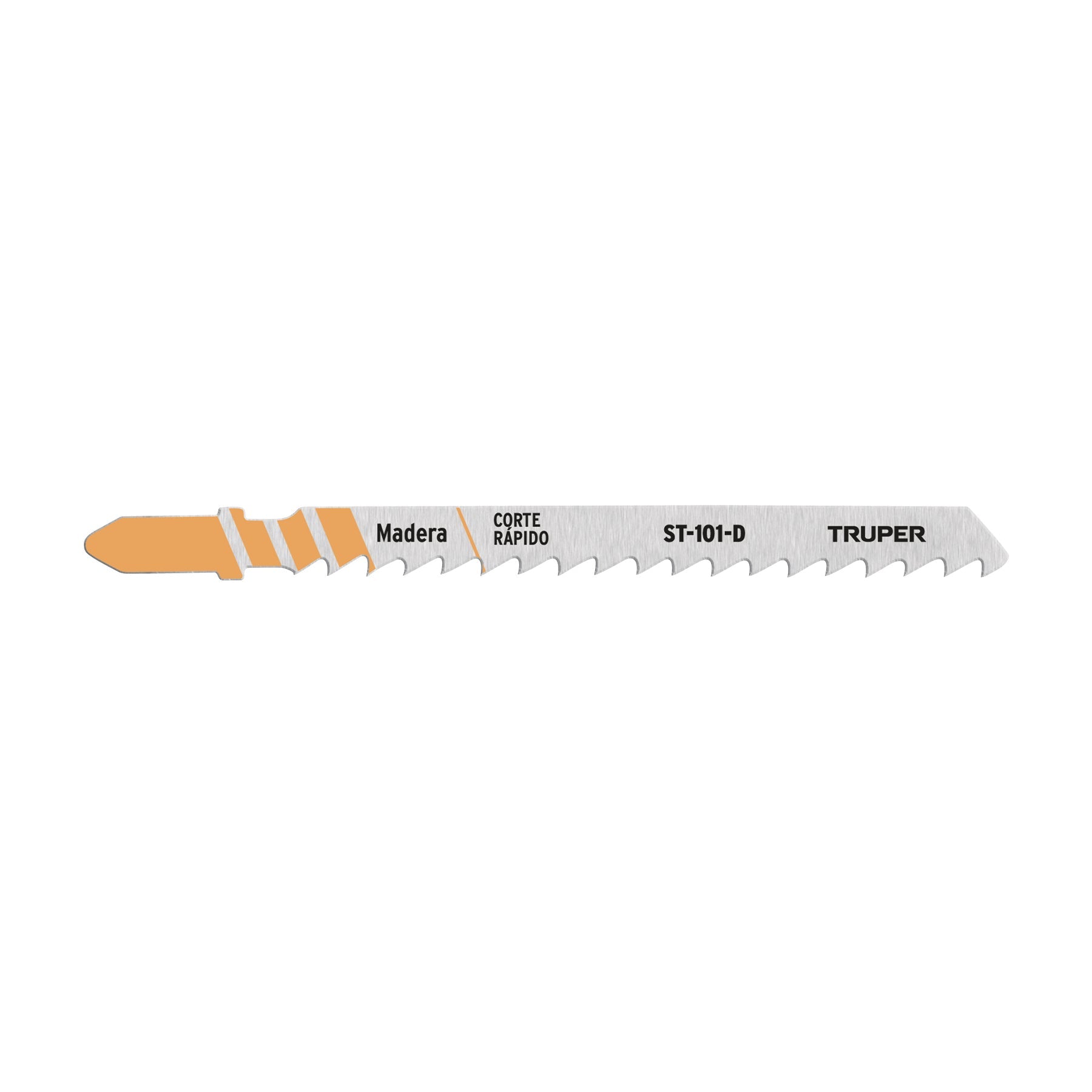 Blister con 5 seguetas 6 DPP zanco 'T' corte recto madera