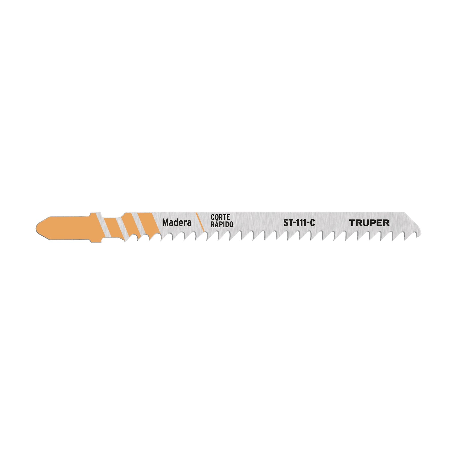 Blister con 5 seguetas 8 DPP zanco 'T' corte recto madera