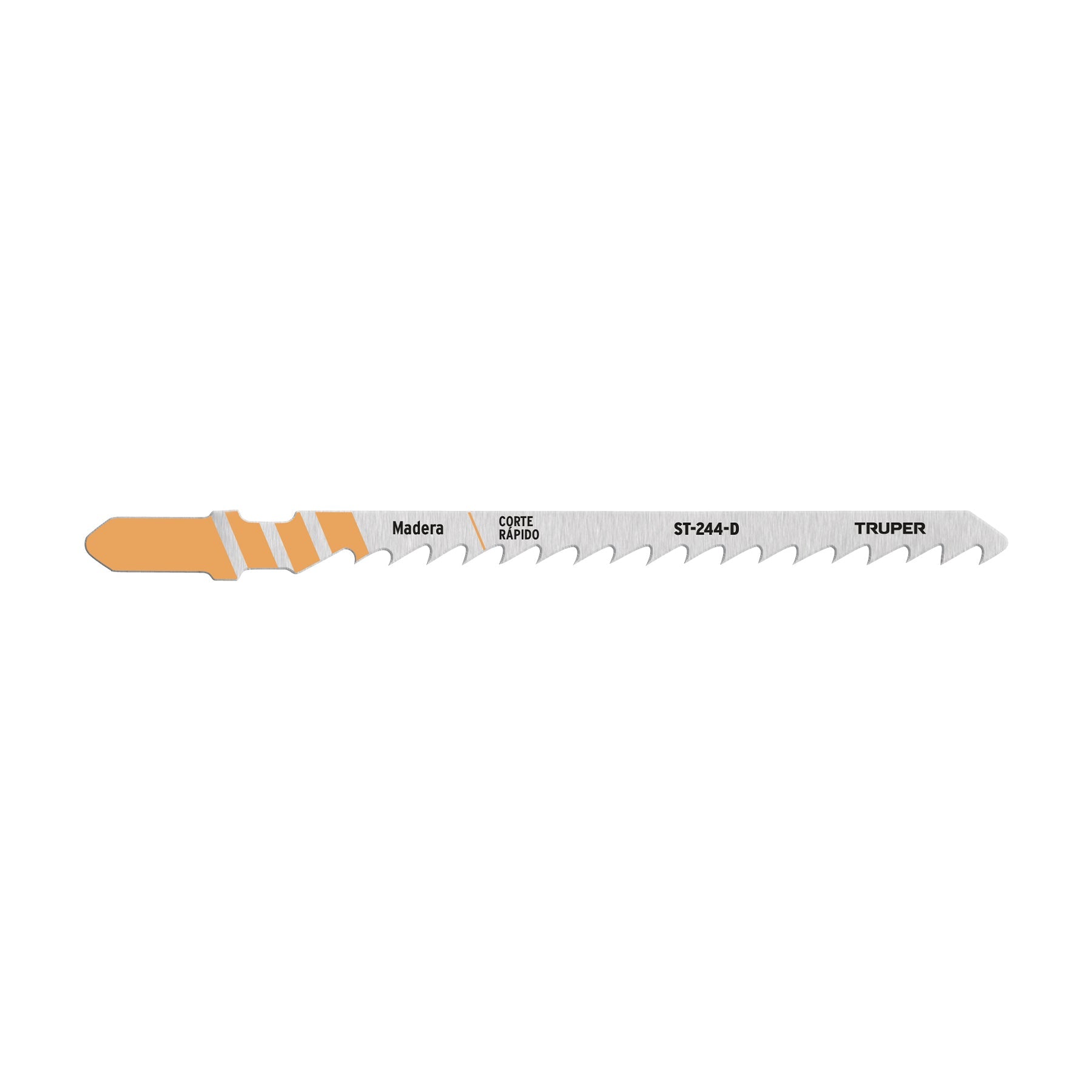 Blister con 5 seguetas 6 DPP zanco 'T' corte curvo madera