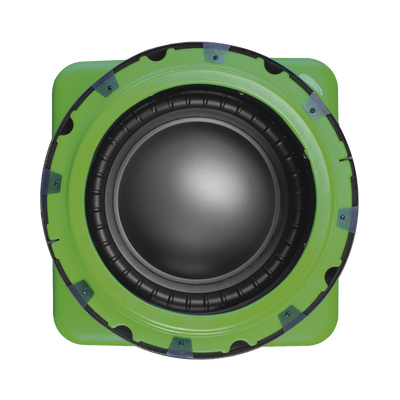 TRUAUDIO - Subwoofer subterráneo | altavoz de 12 in | 400 Watts | 4 Ohms | 70V | conmutable.