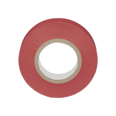 PANDUIT - Cinta Eléctrica STRONGHOLD para Aislar, de PVC, Uso General Reparación y Mantenimiento, Grosor de 0.18mm (7 mil), Ancho de 19mm, y 20.12m de Largo, Color Rojo