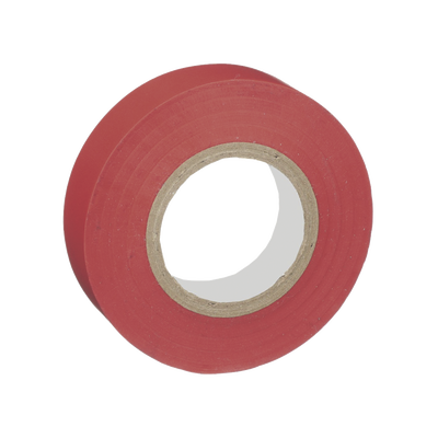 PANDUIT - Cinta Eléctrica STRONGHOLD para Aislar, de PVC, Uso General Reparación y Mantenimiento, Grosor de 0.18mm (7 mil), Ancho de 19mm, y 20.12m de Largo, Color Rojo