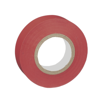 PANDUIT - Cinta Eléctrica STRONGHOLD para Aislar, de PVC, Uso General Reparación y Mantenimiento, Grosor de 0.18mm (7 mil), Ancho de 19mm, y 20.12m de Largo, Color Rojo