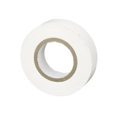 PANDUIT - Cinta Eléctrica STRONGHOLD para Aislar, de PVC, Uso General Reparación y Mantenimiento, Grosor de 0.18mm (7 mil), Ancho de 19mm, y 20.12m de Largo, Color Blanco