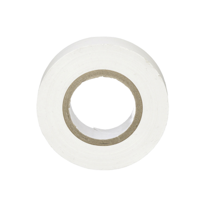 PANDUIT - Cinta Eléctrica STRONGHOLD para Aislar, de PVC, Uso General Reparación y Mantenimiento, Grosor de 0.18mm (7 mil), Ancho de 19mm, y 20.12m de Largo, Color Blanco
