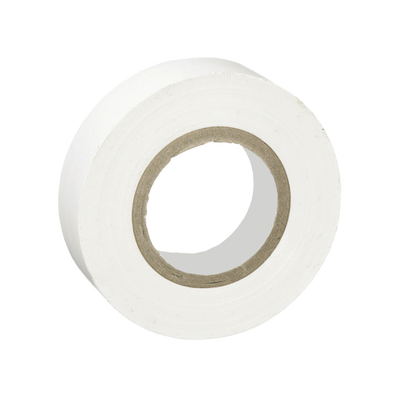 PANDUIT - Cinta Eléctrica STRONGHOLD para Aislar, de PVC, Uso General Reparación y Mantenimiento, Grosor de 0.18mm (7 mil), Ancho de 19mm, y 20.12m de Largo, Color Blanco