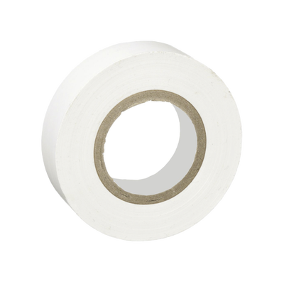 PANDUIT - Cinta Eléctrica STRONGHOLD para Aislar, de PVC, Uso General Reparación y Mantenimiento, Grosor de 0.18mm (7 mil), Ancho de 19mm, y 20.12m de Largo, Color Blanco