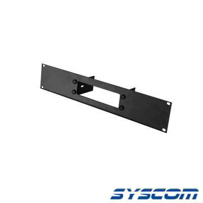 EPCOM INDUSTRIAL - Tapa frontal de aluminio para radios TK7102/8102. Uso en rack estándar de 19".