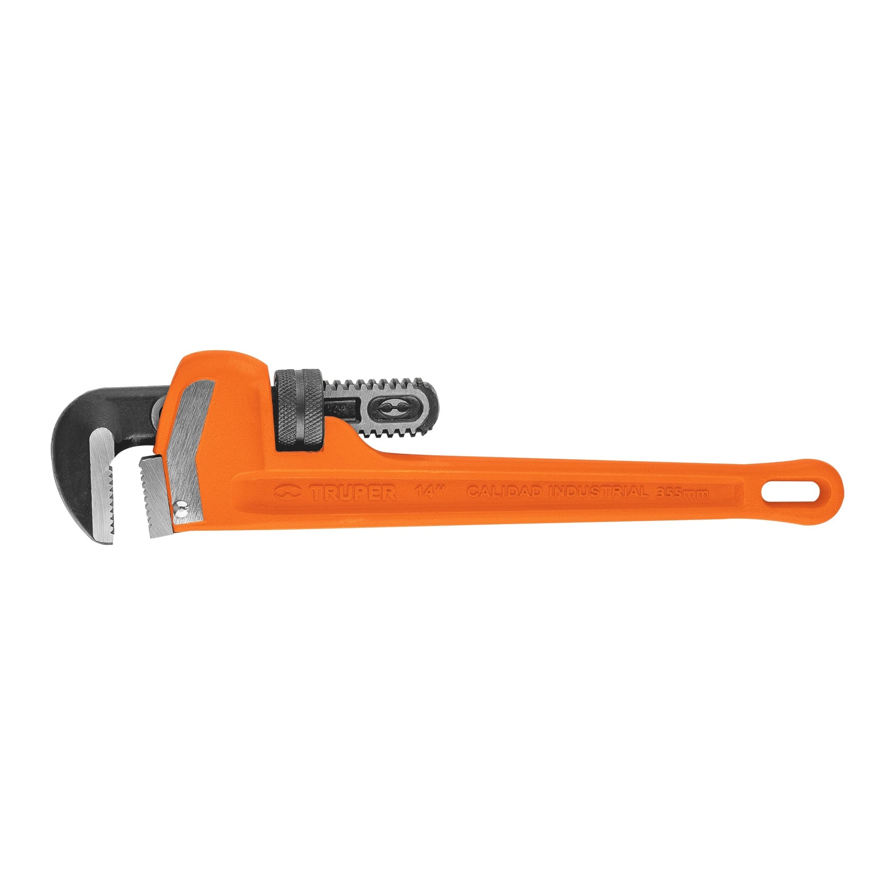 Llave stilson 14' cuerpo robusto de hierro ductil, Truper