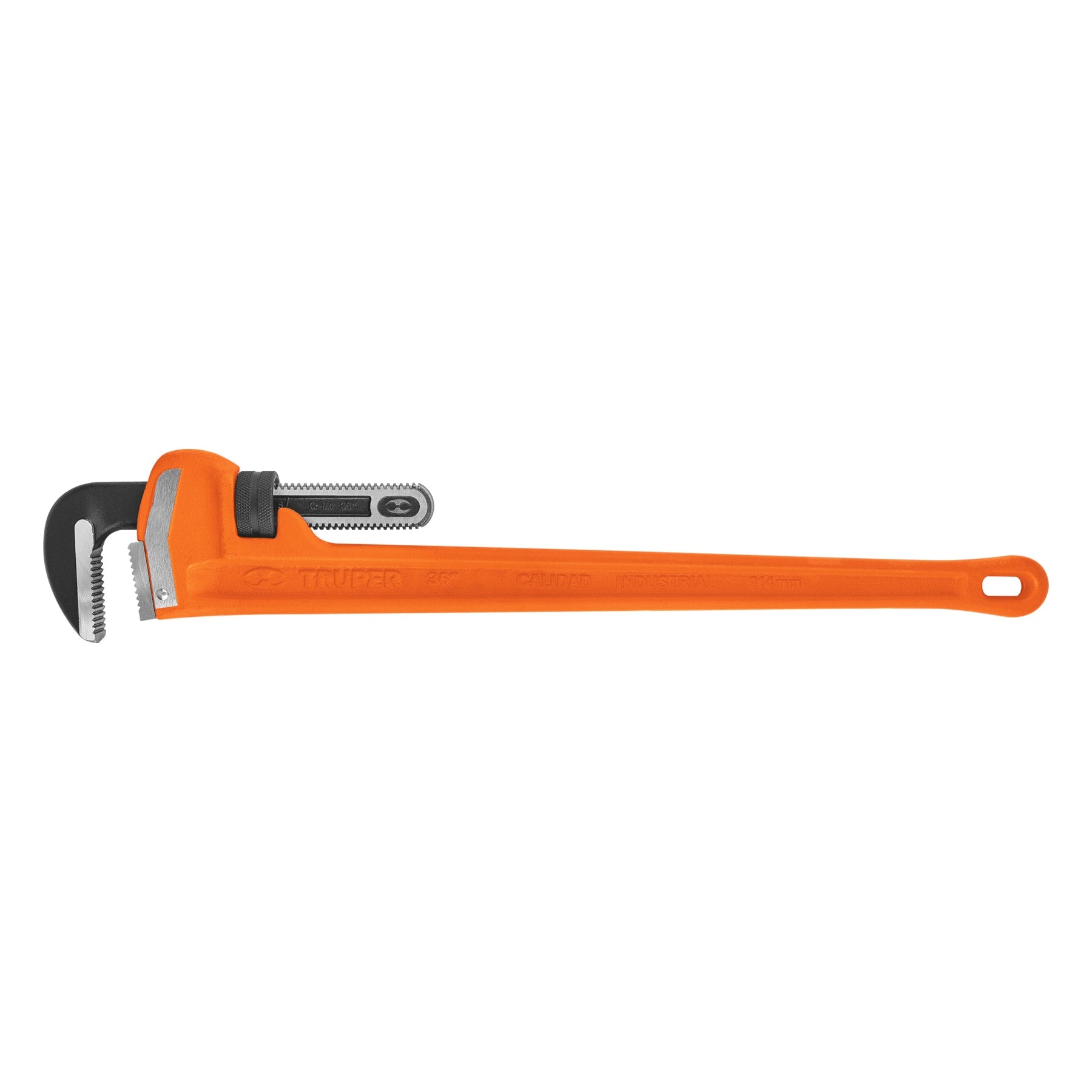 Llave stilson 36' cuerpo robusto de hierro ductil, Truper