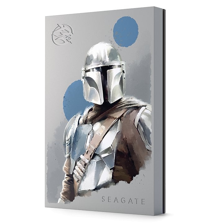 SEAGATE - Disco Duro Externo (D90) Seagate FireCuda 2TB 2.5" USB 3.0 Edicion StarWars The Mandalorian RGB para PC MAC PS4/5 Xbox O