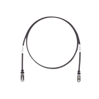PANDUIT - Patch Cord Cat6A, Blindado S/FTP, CM/LS0H, 3.05 Metros (10 Pies), Color Negro