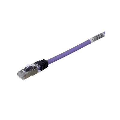 PANDUIT - Patch Cord Cat6A, Blindado S/FTP, CM/LS0H, 3.05 Metros (10 Pies), Color Violeta