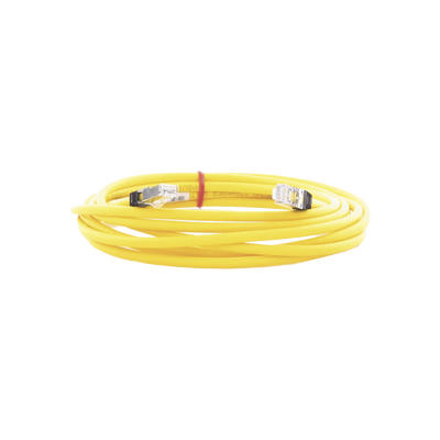 PANDUIT - Patch Cord Cat6A, Blindado S/FTP, CM/LS0H, 3.96 Metros (13 Pies), Color Amarillo