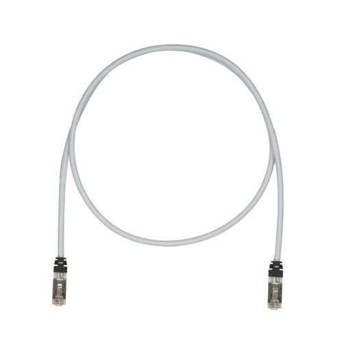PANDUIT - Patch Cord Cat6A, Blindado S/FTP, CM/LS0H, 1.5 Metros (4.92 Pies), Color Gris