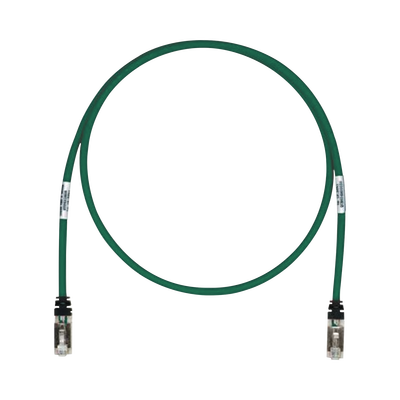 PANDUIT - Patch Cord Cat6A, Blindado S/FTP, CM/LS0H, 6.1 Metros (20 Pies), Color Verde