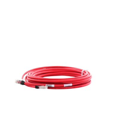 PANDUIT - Patch Cord Cat6A, Blindado S/FTP, CM/LS0H, 7.62 Metros (25 Pies), Color Rojo