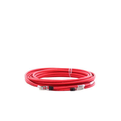 PANDUIT - Patch Cord Cat6A, Blindado S/FTP, CM/LS0H, 7.62 Metros (25 Pies), Color Rojo