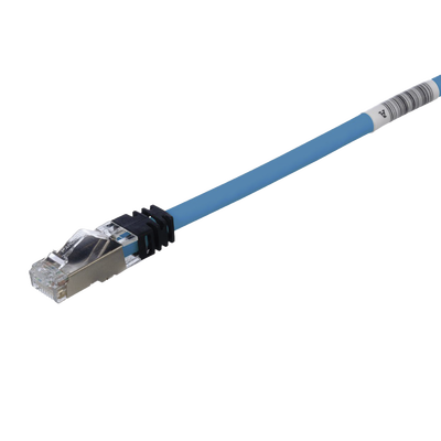 PANDUIT - Patch Cord Cat6A, Blindado S/FTP, CM/LS0H, 2 Metros (6.56 Pies), Color Azul