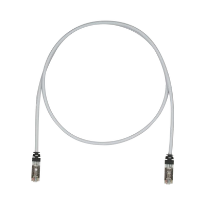 PANDUIT - Patch Cord Cat6A, Blindado S/FTP, CM/LS0H, 0.91 Metros (3 Pies), Color Gris