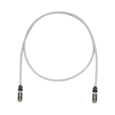 PANDUIT - Patch Cord Cat6A, Blindado S/FTP, CM/LS0H, 2.13 Metros (7 Pies), Color Gris