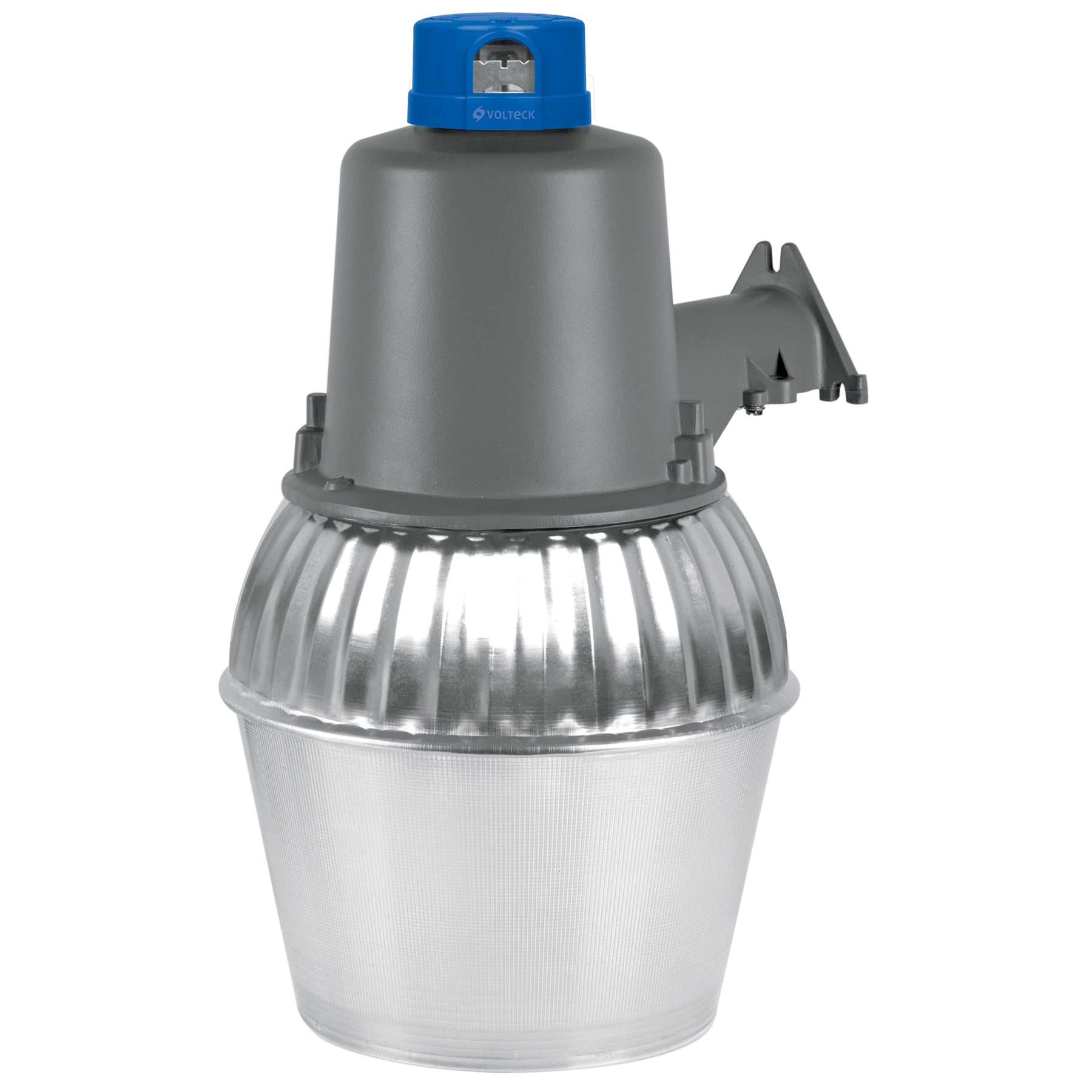 Luminario suburbano metalico 45W con sensor de luz y lampara