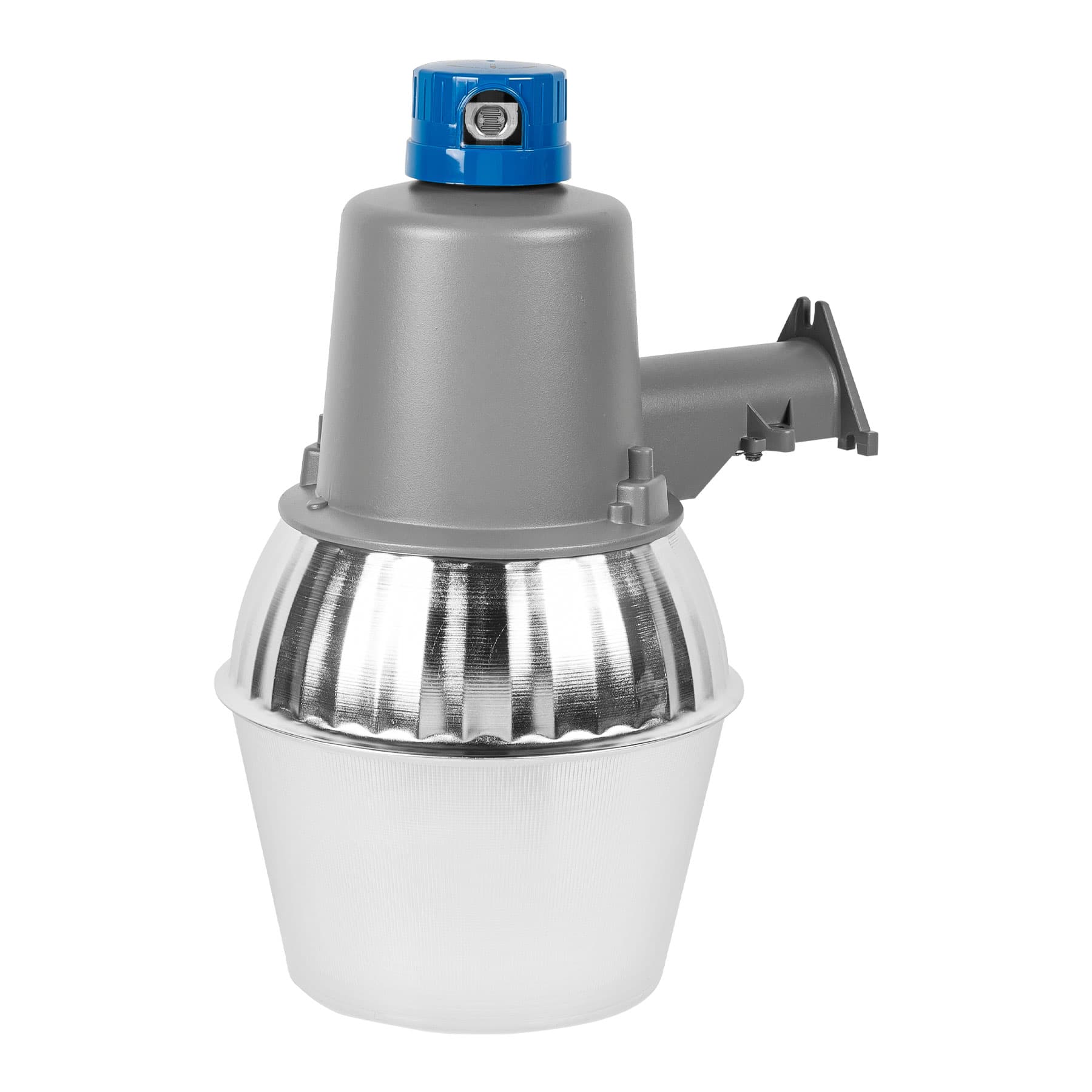Luminario suburbano metalico 65W con sensor de luz y lampara