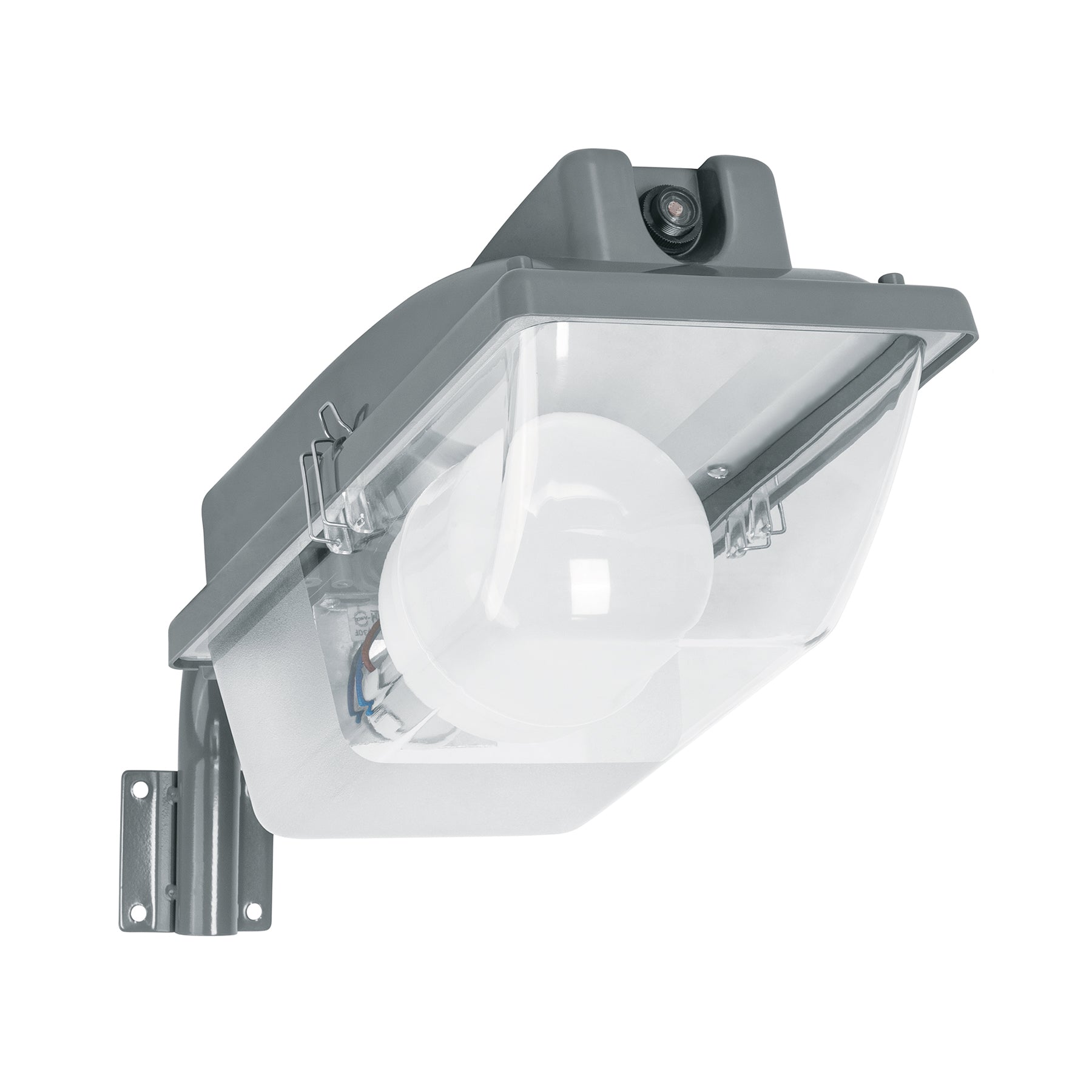 Luminario suburbano de ABS 45W con sensor de luz y lampara