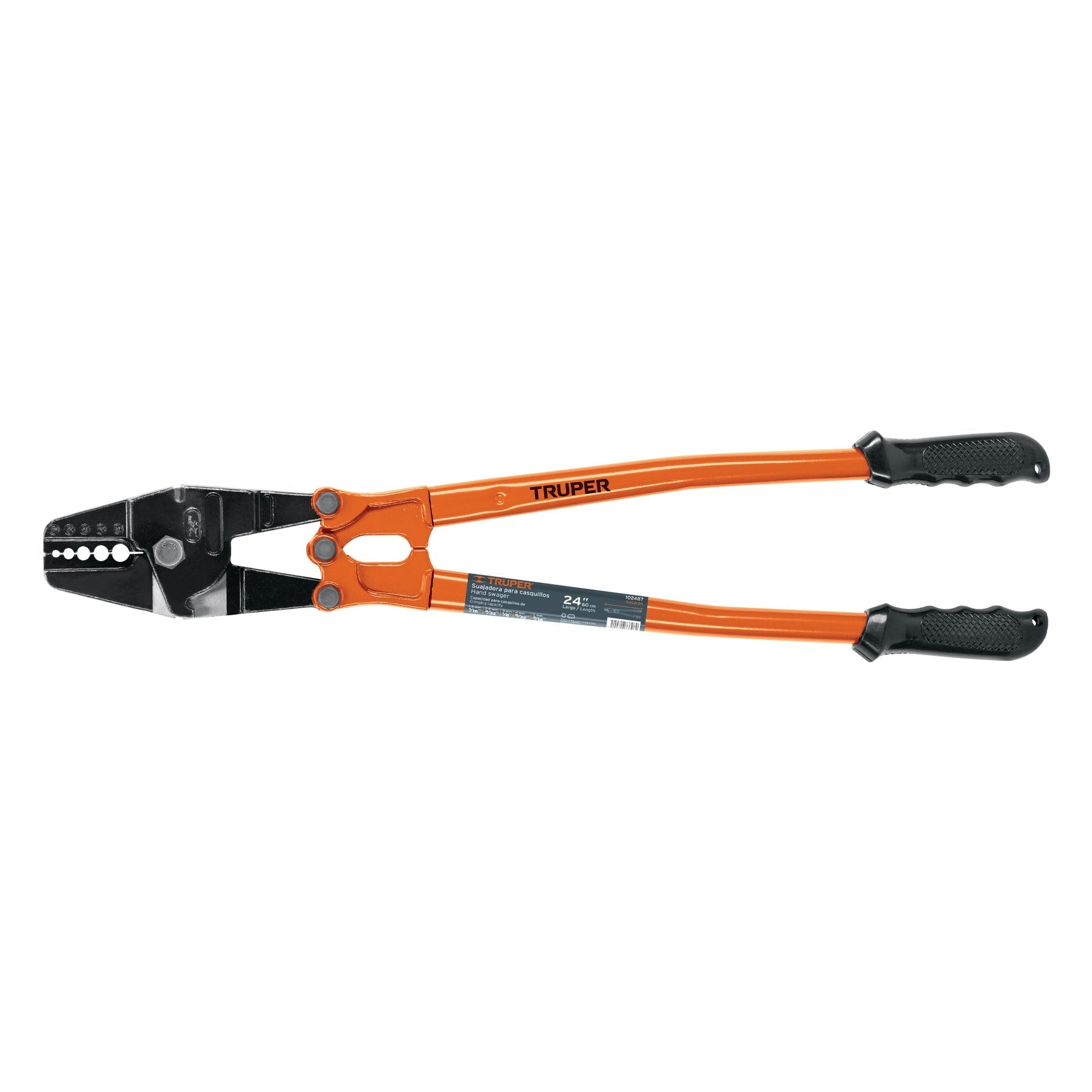 Suajadora 24' para casquillos con cortador de cable, Truper
