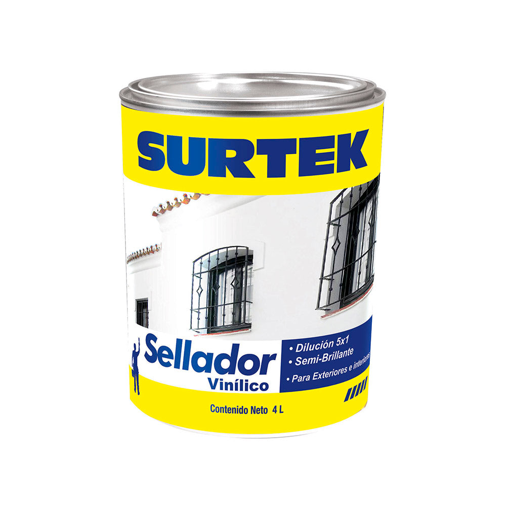 Surtek - Sellador vin 4Lt bco